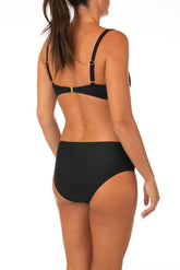 BIKINI FERRETTO COPPA E NERO G116 01 NERO BERNE' MABEL